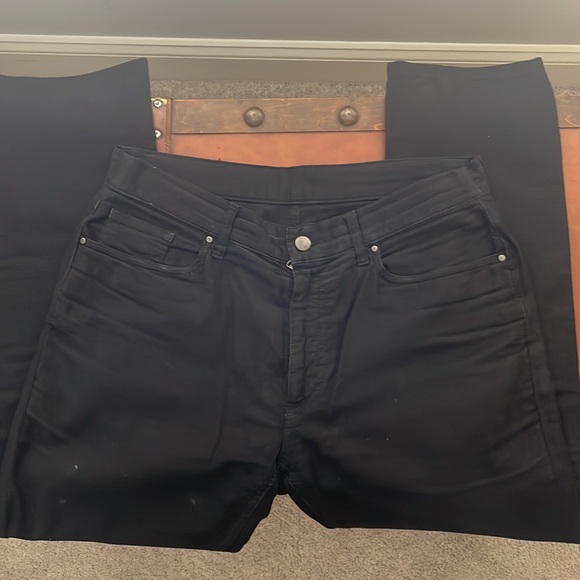 Purple Label black cotton pant - Picture 3 of 7